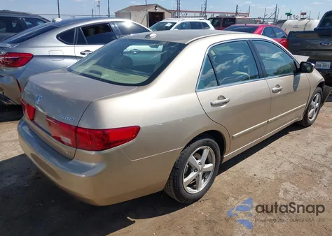 2005 Honda Accord 2.4 Ex z USA, uszkodzony, nr VIN 1HGCM56835A151087